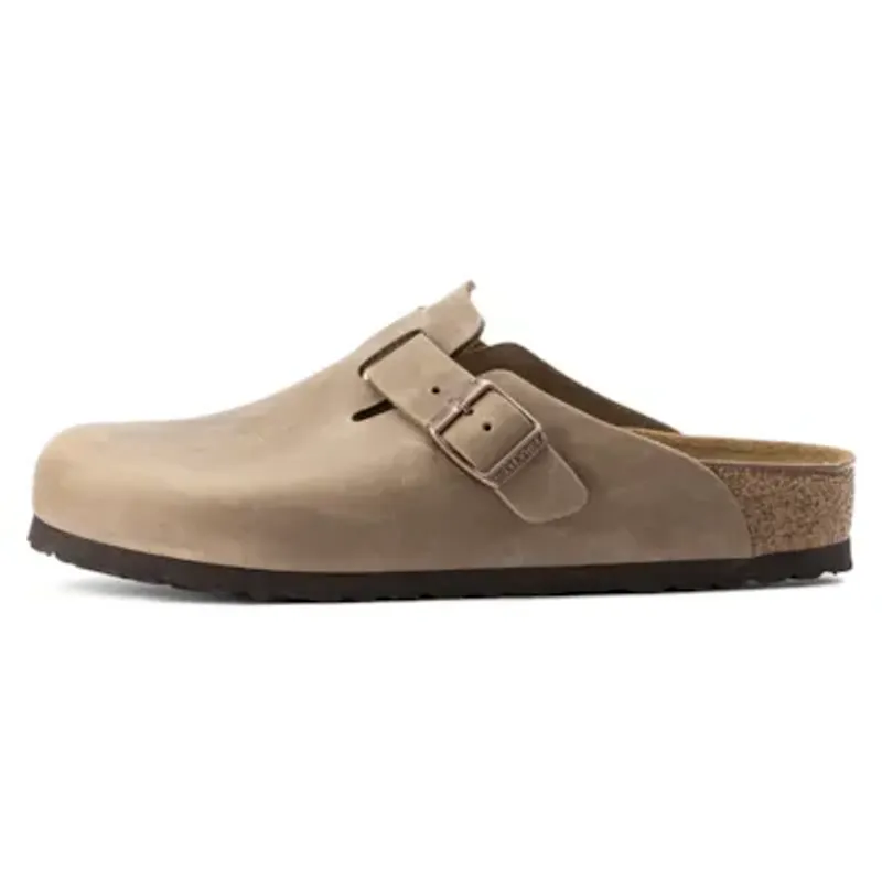 Birkenstock Boston Tabacco oljet skinn normal