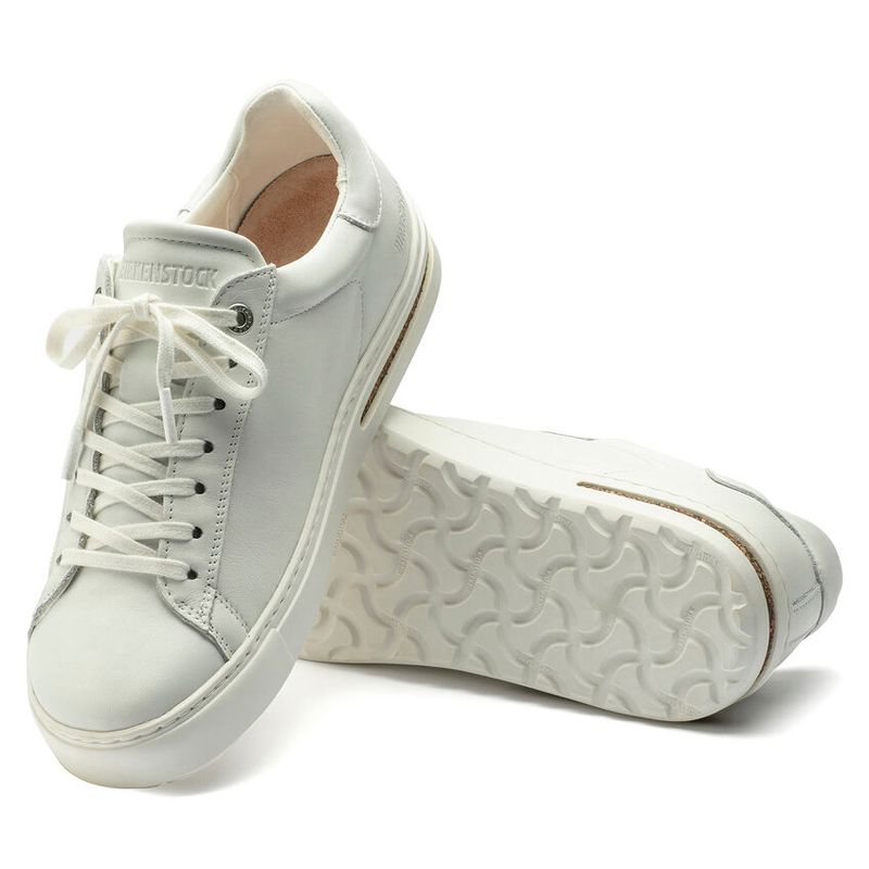 Birkenstock Bend low hvit naturskinn sko