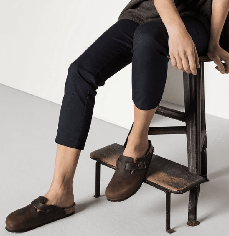 Birkenstock Boston SFB Habana oljet skinn normal myk såle