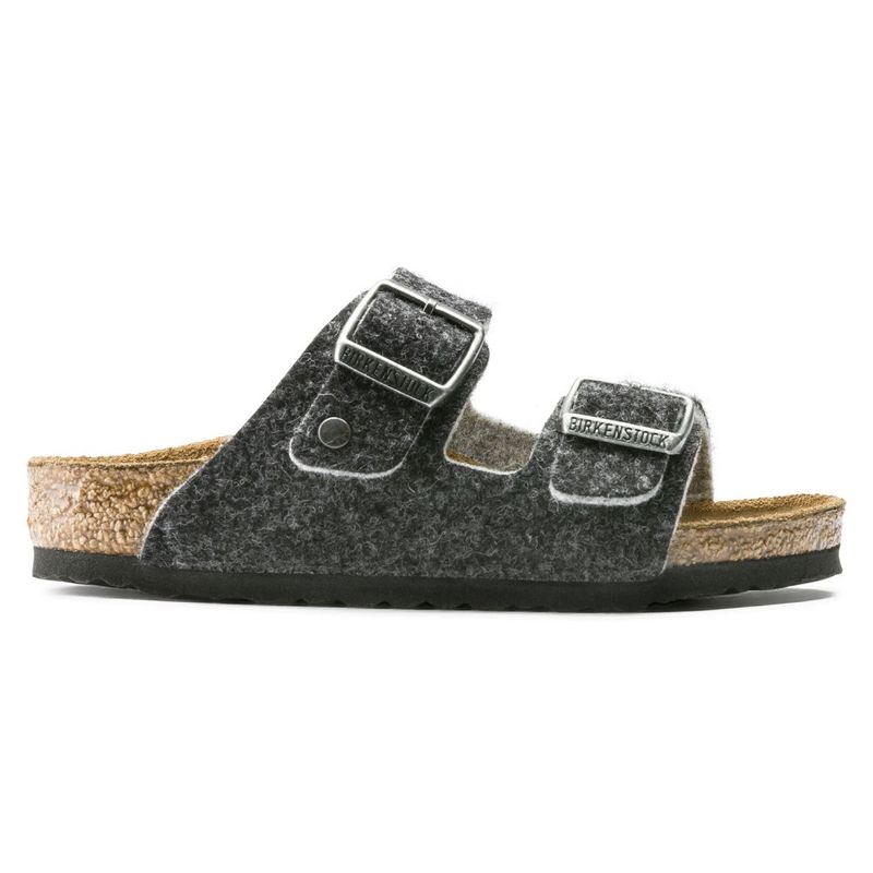 Birkenstock Arizona Doubleface Grå smal