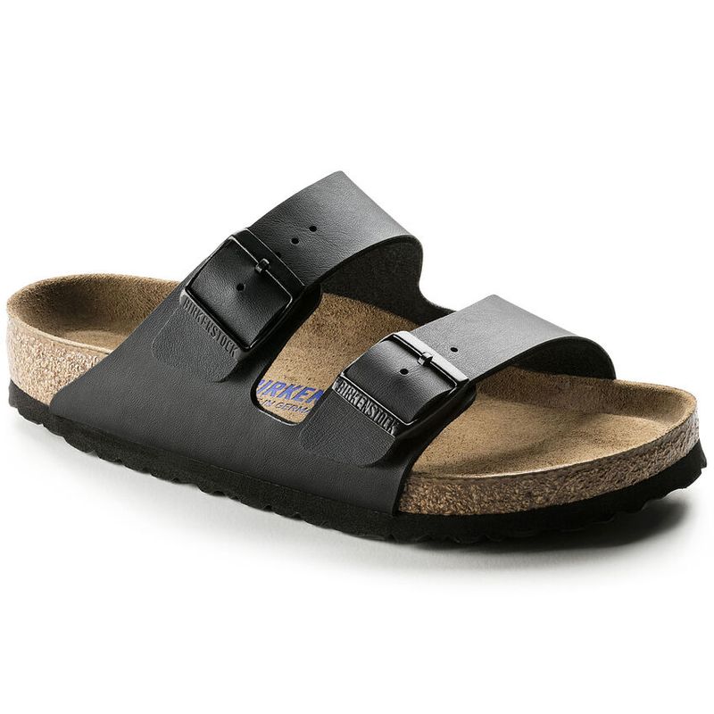 Birkenstock Arizona BF svart myk såle smal