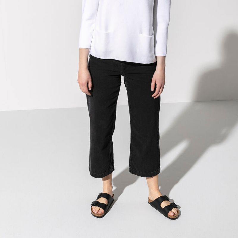 Birkenstock Arizona BF svart myk såle smal
