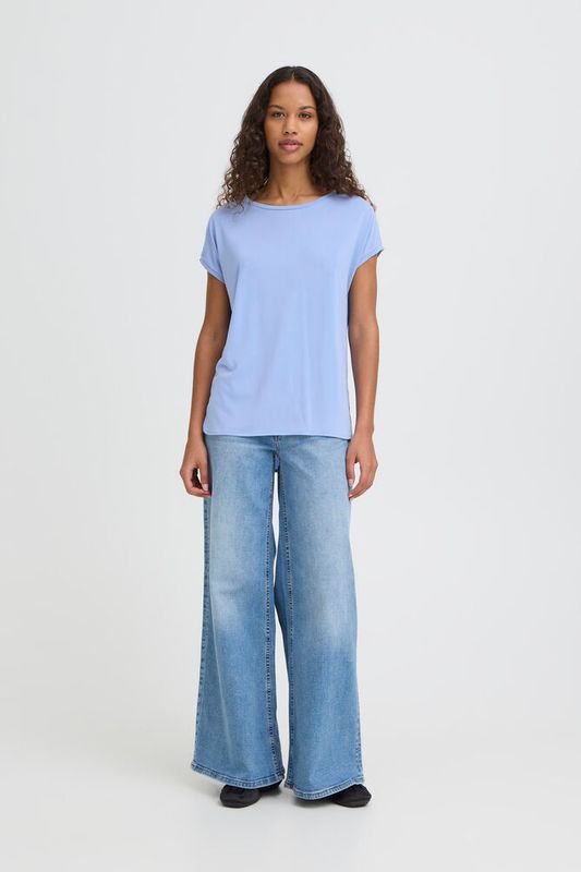 Ichi SS4 T-shirt Bel Air Blue