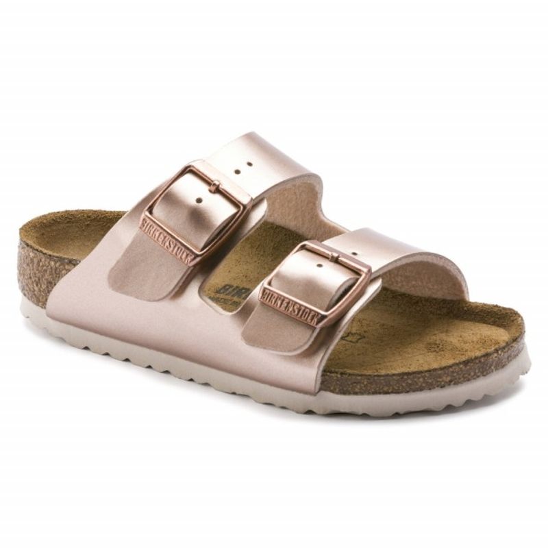 Birkenstock Arizona Electr Met Copper Birko-flor