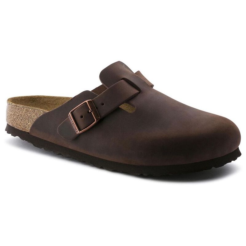 Birkenstock Boston SFB Habana oljet skinn normal myk såle