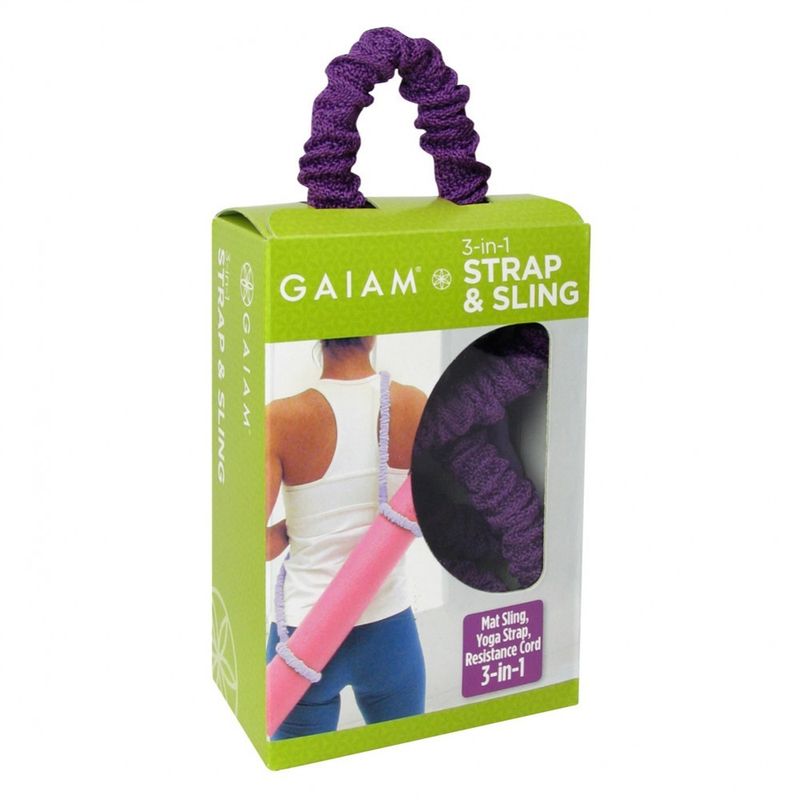Gaiam 3-i-1 Strap & Sling bærestropp