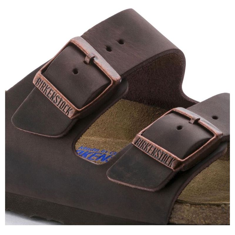 Birkenstock Arizona SFB Habana oljet skinn smal myk