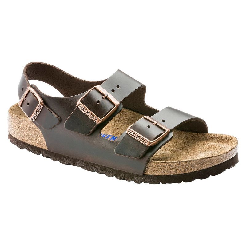 Birkenstock Milano SFB Amalfi Brun skinn normal