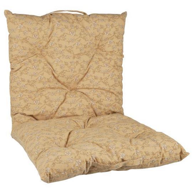 Hovedbilde IB Laursen stolpute sart gul m blomsteranker ...