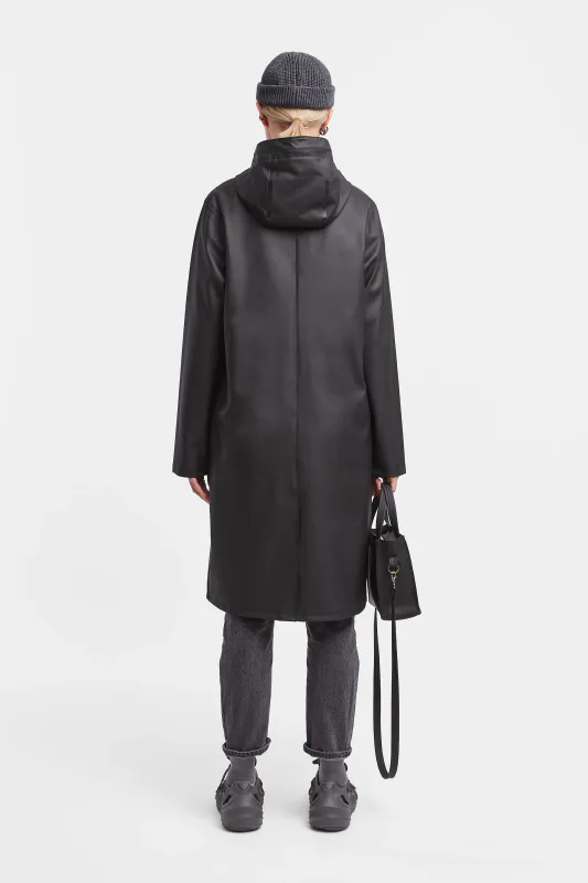 Stutterheim Stockholm Lang regnjakke svart unisex