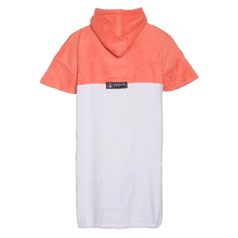 Poncho Håndkle Tavira rød/hvit M