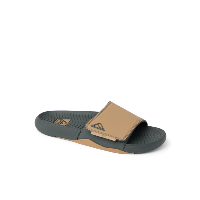 Hovedbilde Reef Fanning Phantom Slab flip flops black/tan ...