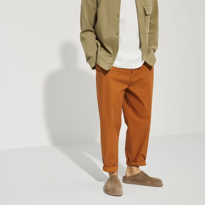 Birkenstock Zermatt Premium semsket skinn grå taupe normal