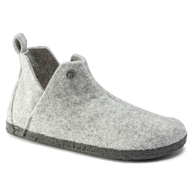 Hovedbilde Birkenstock Andermatt Shearling lysegrå ullfilt ...