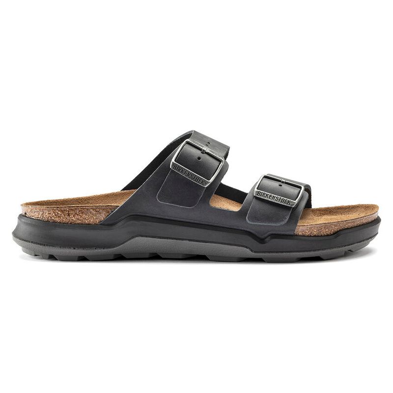 Birkenstock Arizona CT Cross Track svart skinn normal
