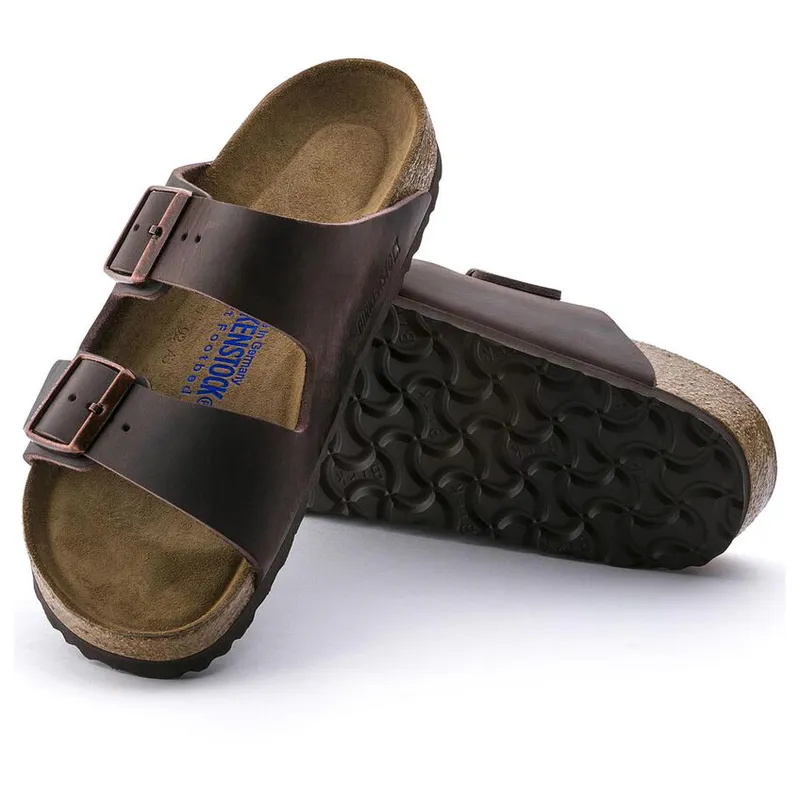Birkenstock Arizona SFB Habana oljet skinn normal myk