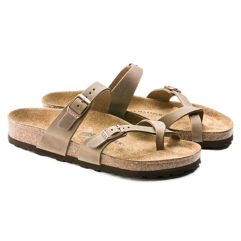 Birkenstock Mayari Tabacco oljet skinn normal