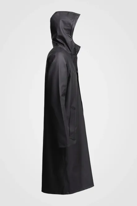 Hovedbilde Stutterheim Stockholm Lang regnjakke svart unisex