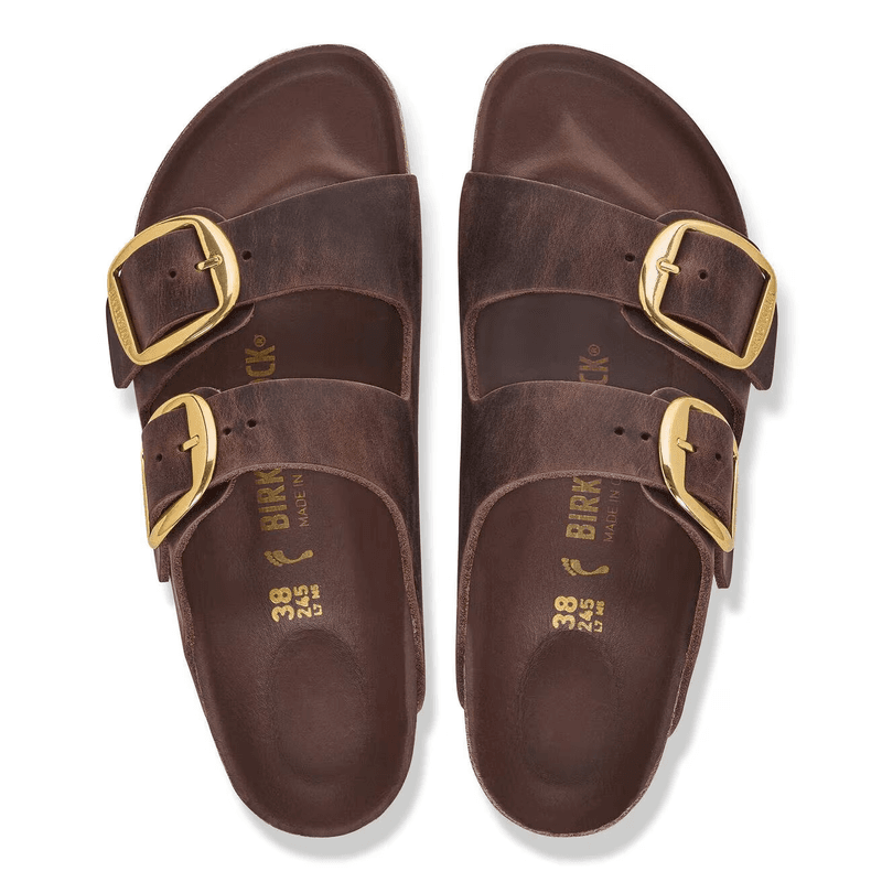 Birkenstock Arizona Big buckle habana skinn smal