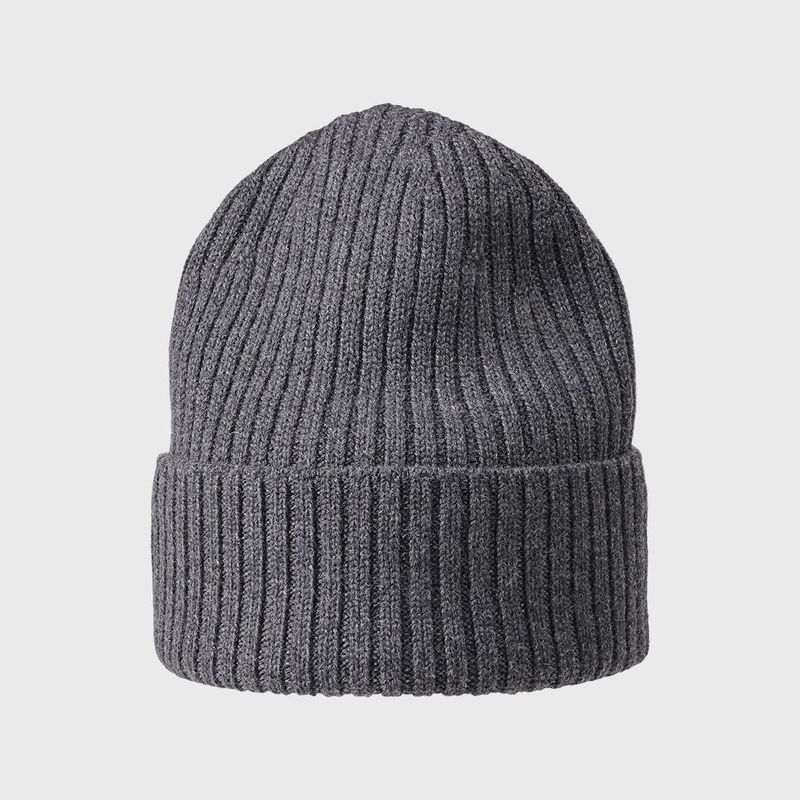 MJM Beanie merinoull OSFA unisex, grå