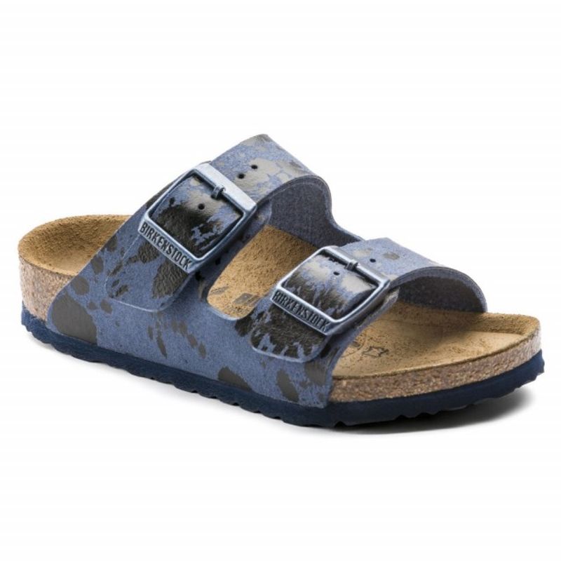Birkenstock Arizona Color Sprays Blå Mikrofiber