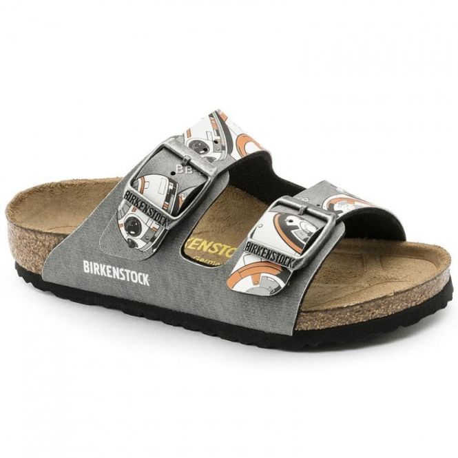 Hovedbilde Birkenstock Arizona Starwars BB-8 grå