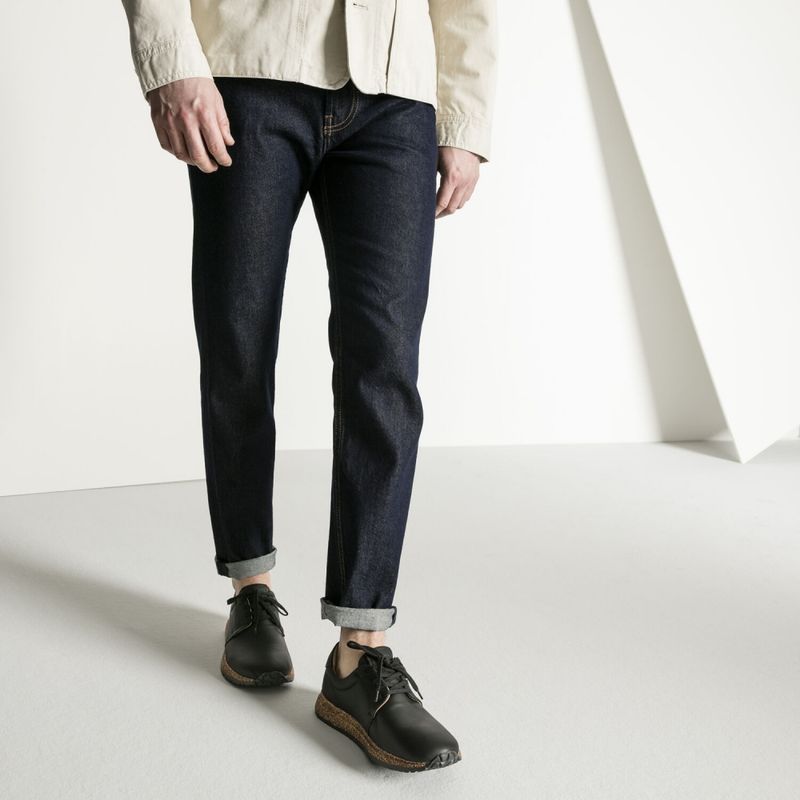 Birkenstock Wrigley Men svart skinn