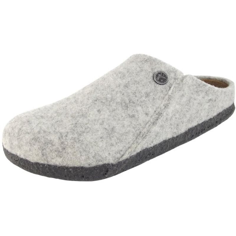 Birkenstock Zermatt SFB Lysegrå ull normal myk