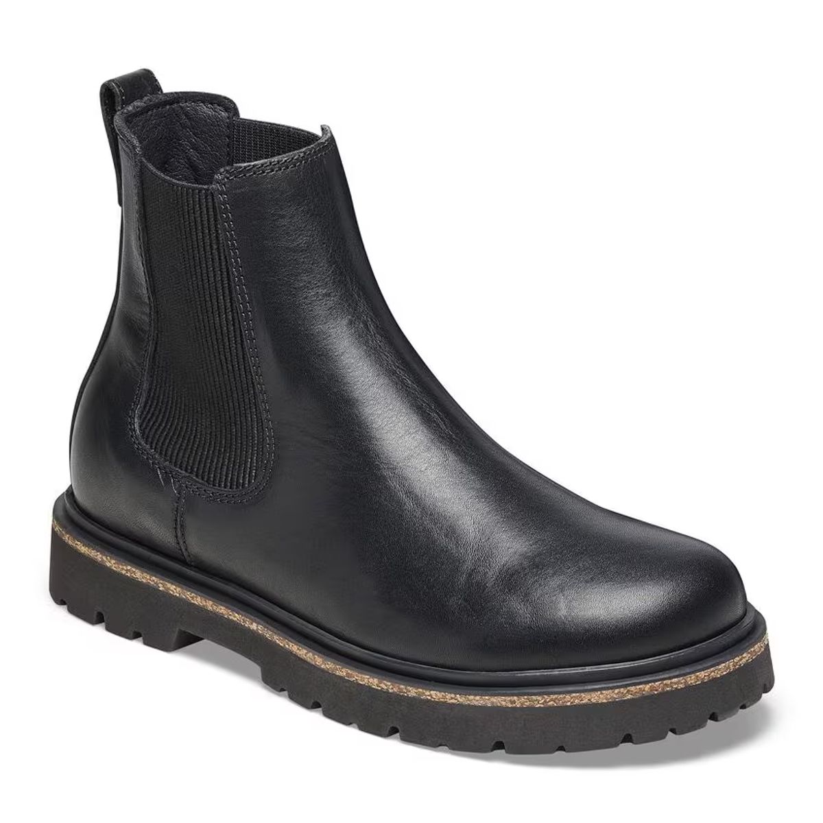 Birkenstock Highwood Slip on Mid Dame skinn svart normal