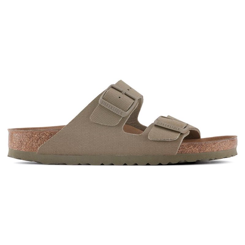Birkenstock Arizona Vegan textile Faded Khaki smal