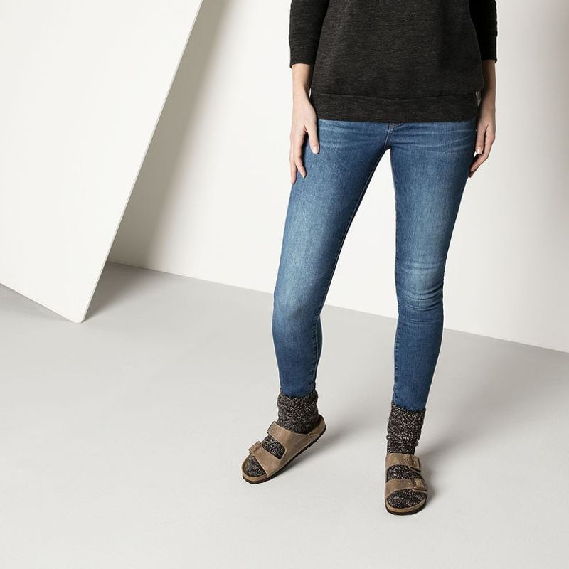Birkenstock Arizona Tabacco oljet skinn normal