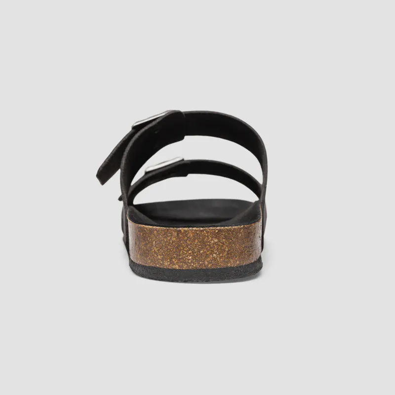 New Movements Everyday sandal Black vegan