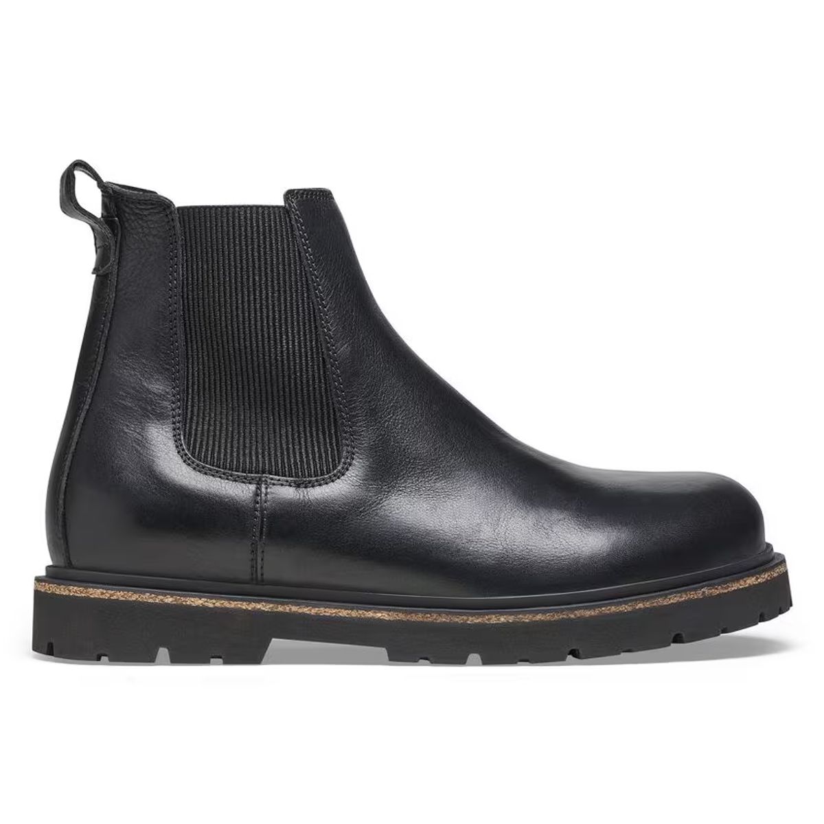 Birkenstock Highwood Slip on Mid Herre skinn svart normal