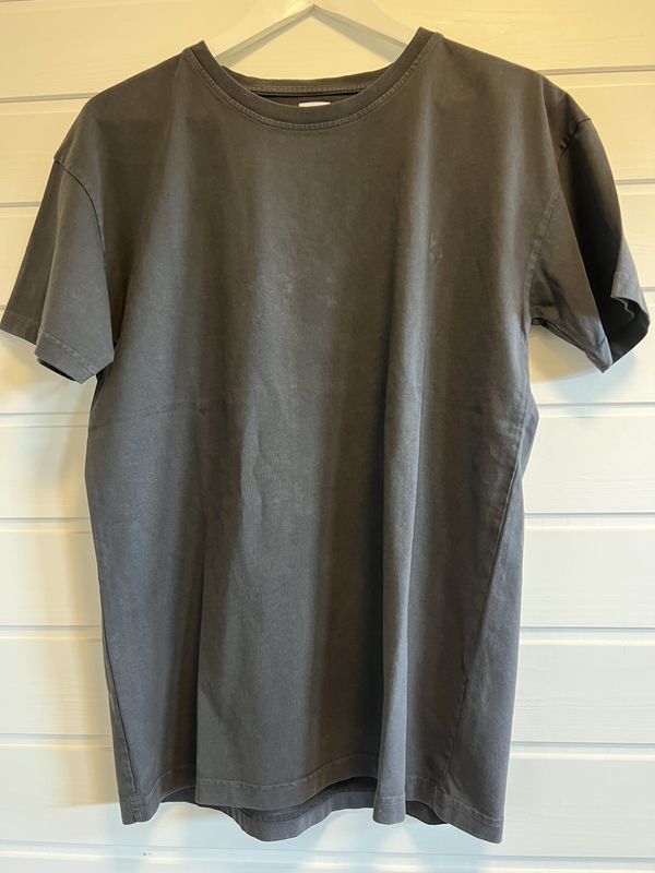 BB T-shirt organisk bomull vintage grå unisex