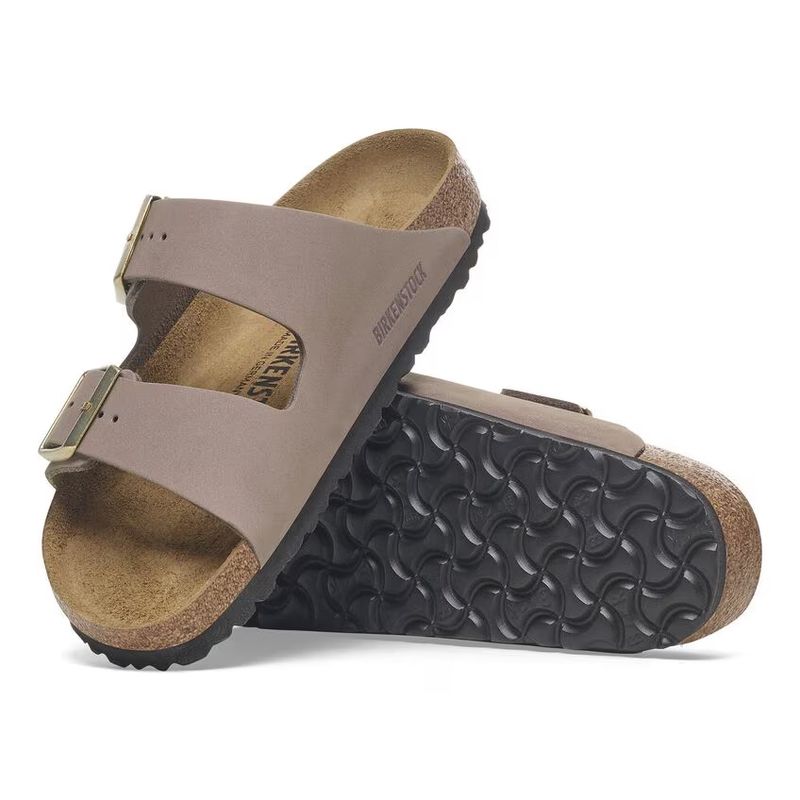 Birkenstock Arizona nubuck skinn Faded Purple smal