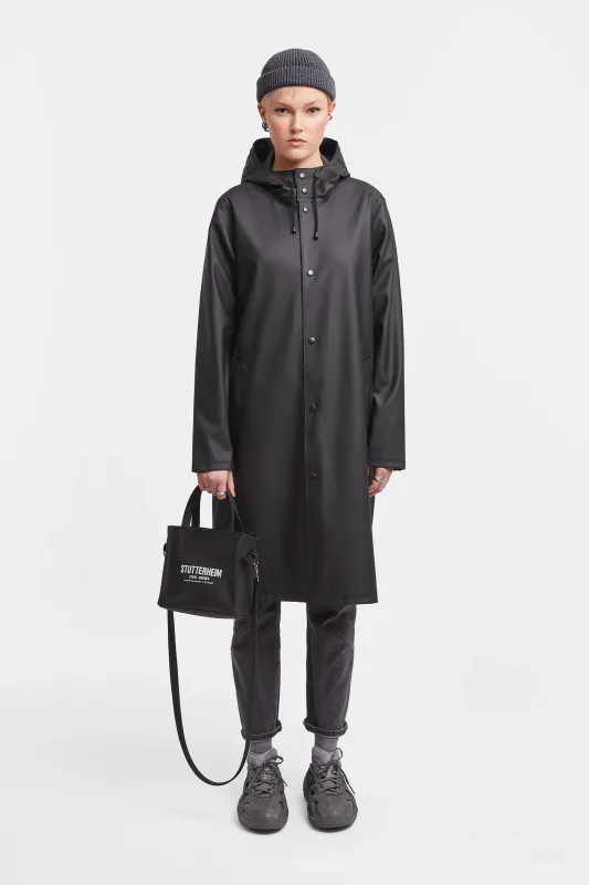 Stutterheim Stockholm Lang regnjakke svart unisex