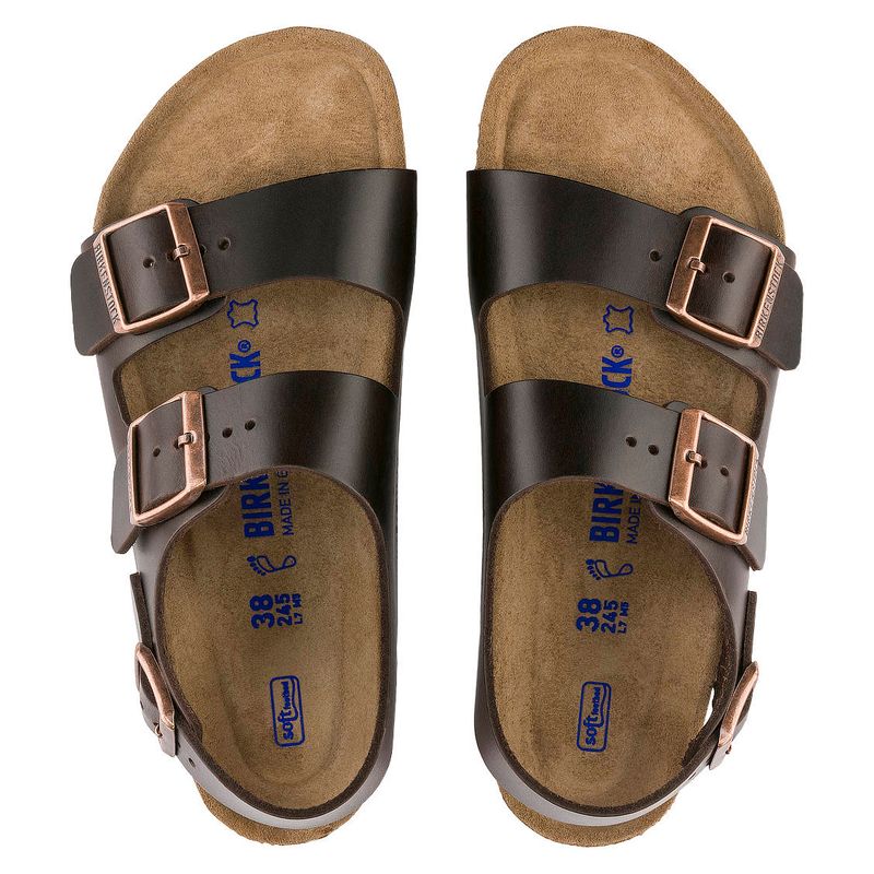 Birkenstock Milano SFB Amalfi Brun skinn normal