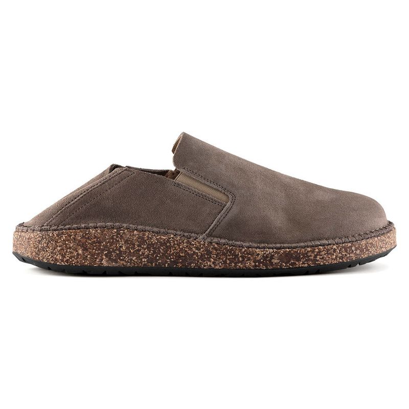 Birkenstock Callan Gray taupe semsket skinn normal