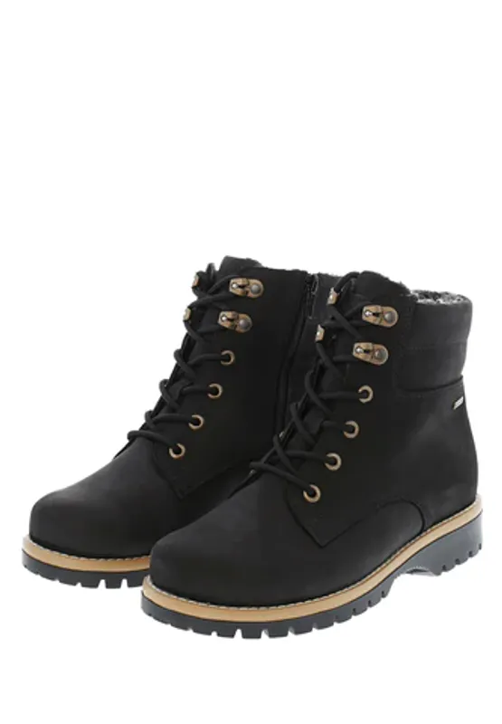 Pomar Rae Dame Gore-Tex® ankel støvel svart