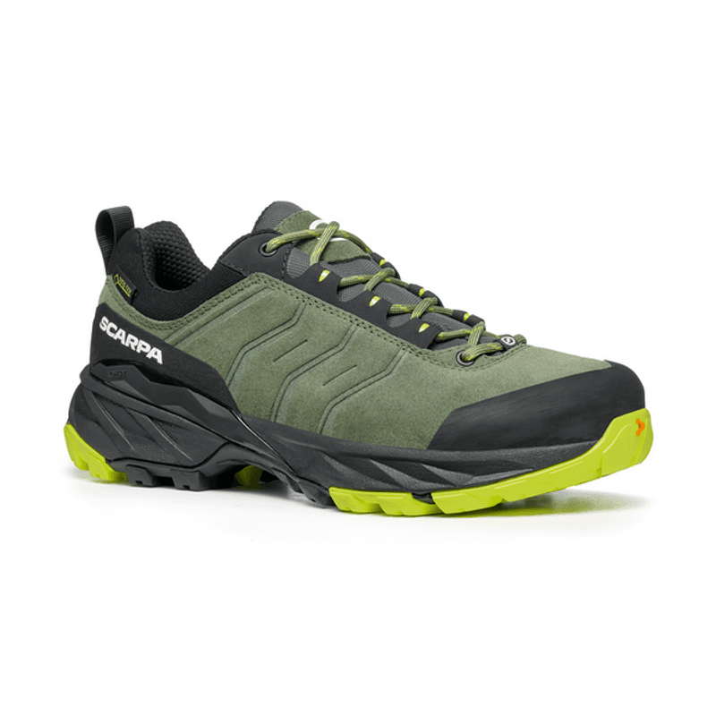 Scarpa Rush Trail GTX Dame Birch-Sunny lime