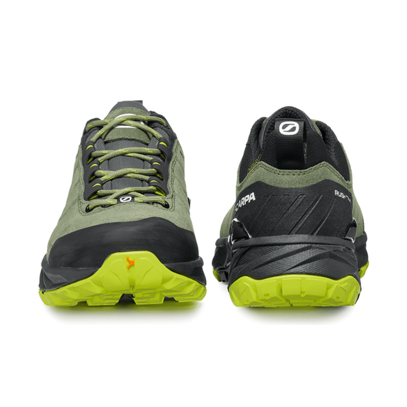 Scarpa Rush Trail GTX Dame Birch-Sunny lime