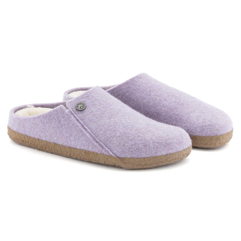 Birkenstock Zermatt Shearling FE Purple fog ull smal