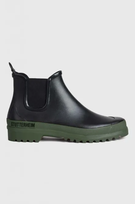Hovedbilde Stutterheim Chelsea Rainwalker lav svart/grøn ...